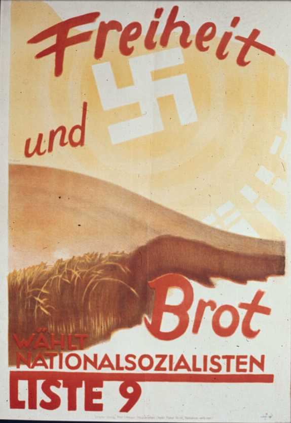 Выборы в сентябре 1930 года. Свобода и хлеб. Список номер 9