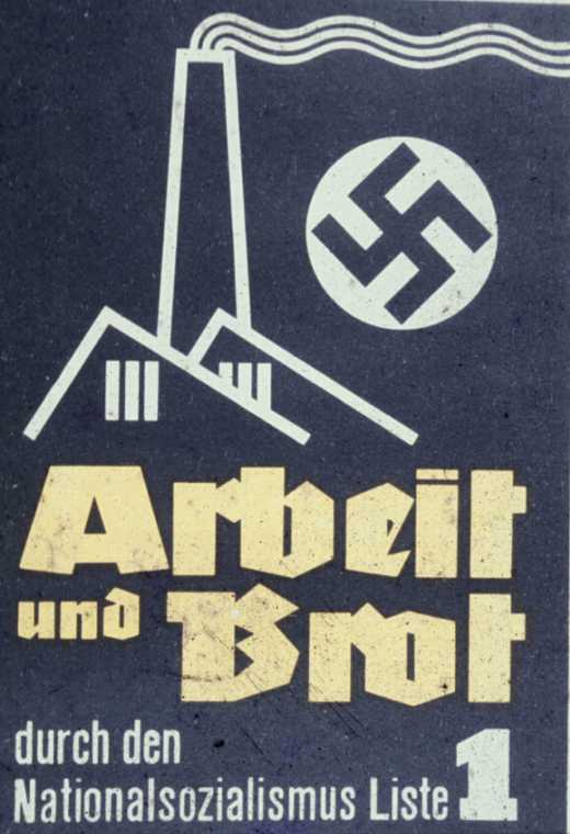 Ноябрь 1932 года. Работа и хлеб через национал-социализм