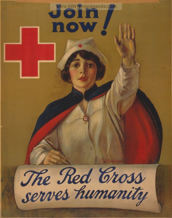 Красный крест служит человечеству. Присоединяйся сейчас