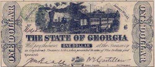 Один доллар из Джорджии
