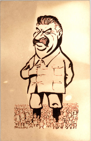 Afbeeldingsresultaat voor карикатуры на сталина
