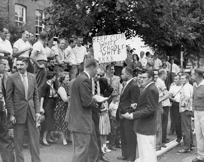 Нэшвилл, штат Теннеси, 1957 г. Сохраните наши школы белыми