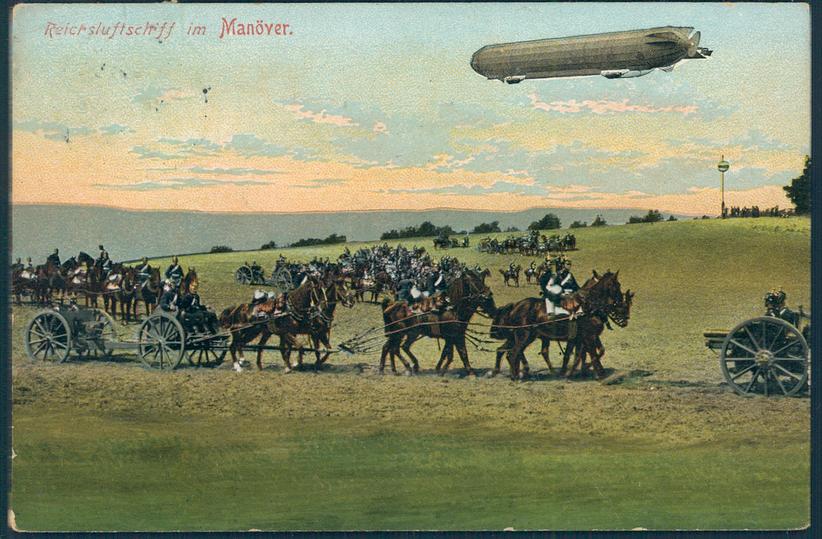 Цеппелин на маневрах (1910)