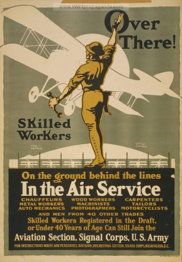 Опытные рабочие нужны Военно-Воздушным Силам