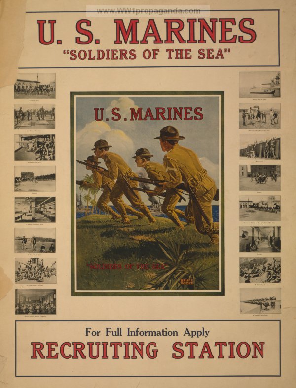 Морская пехота США. Солдаты моря