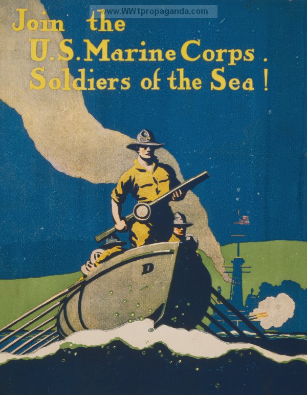 Присоединяйся к морской пехоте США - солдатам моря