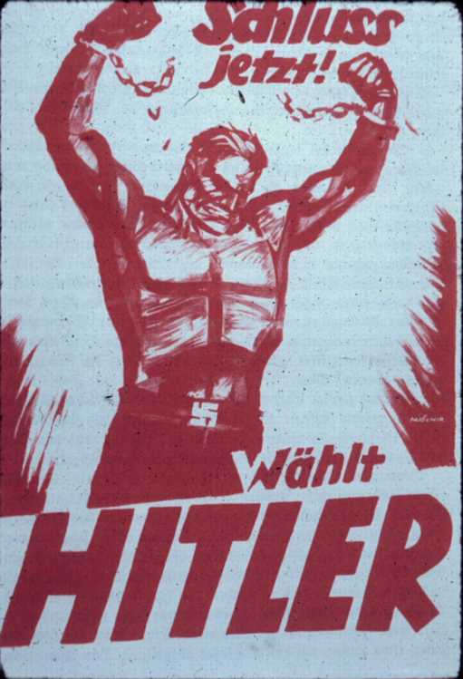 1932 год. Хватит! Голосуйте за Гитлера!