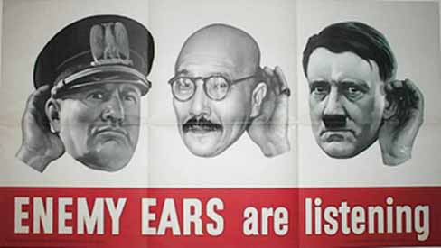 Вражеские уши слушают