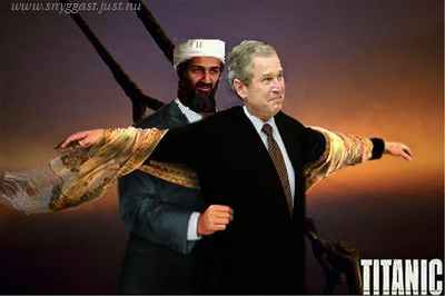 Буш и Осама бин Ладен