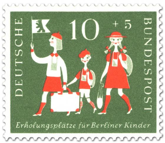 Дети Берлина едут на отдых. Выпуск 1955-1957 годов