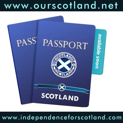 Возможно, так будет выглядеть паспорт гражданина независимой Шотландии.