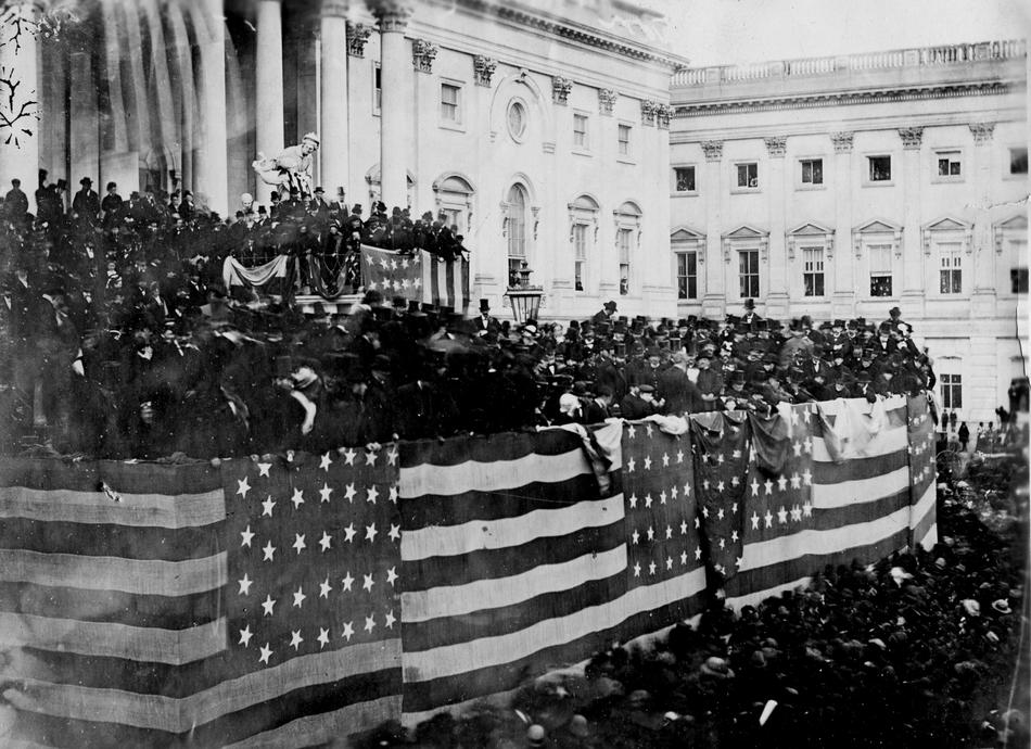 Инаугурация Резерфорда Хейза. Вашингтон, округ Колумбия, 5 марта 1877 года. (AP Photo)