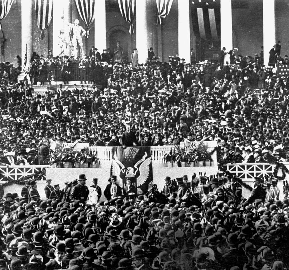 Инаугурация Теодора Рузвельта в 1905 году. (AP Photo)