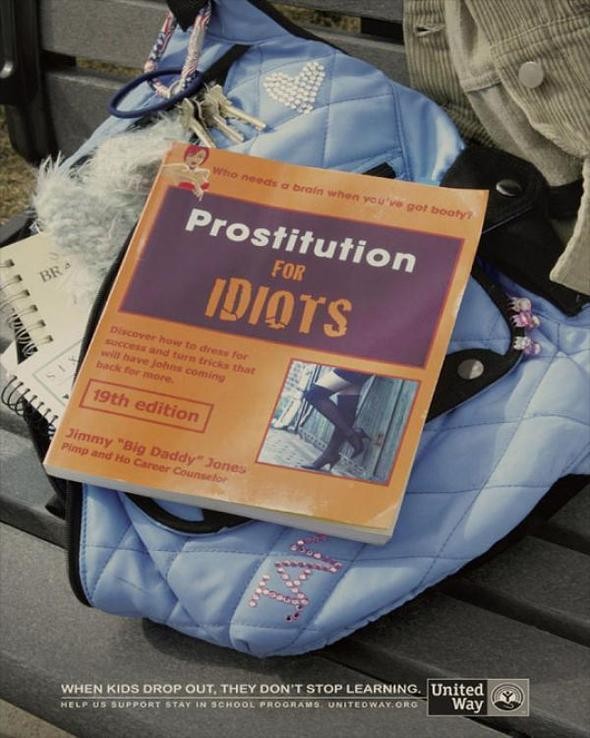 Проституция для идиотов. Когда дети выкидываются на улицу, они не перестают учиться. Помоги программе по оставлению детей в школе