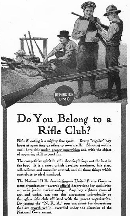 1920 г. А ты состоишь в стрелковом клубе?