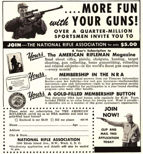 1957 г. Больше удовольствия с ТВОИМ оружием