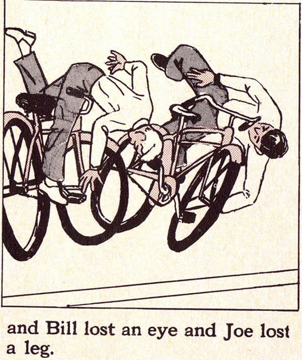 Билл потерял глаз, а Джо ногу