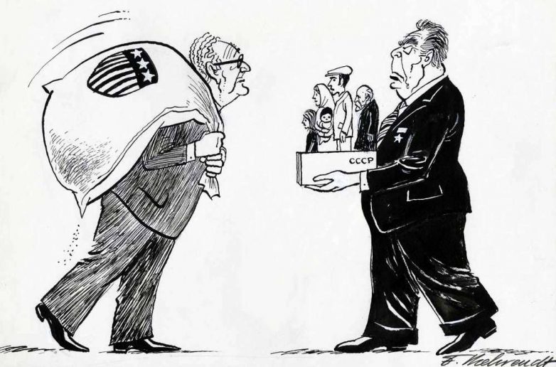 Торговый оборот — американские деньги в обмен на возможность для эмиграции советских евреев (1975 год)