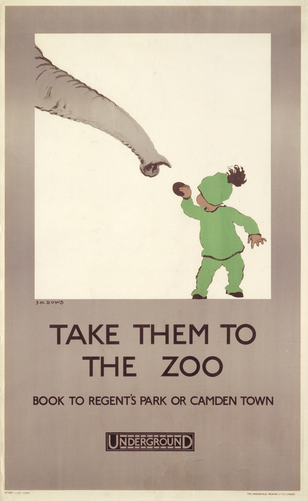 Отвезите детей в зоопарк. 1924
