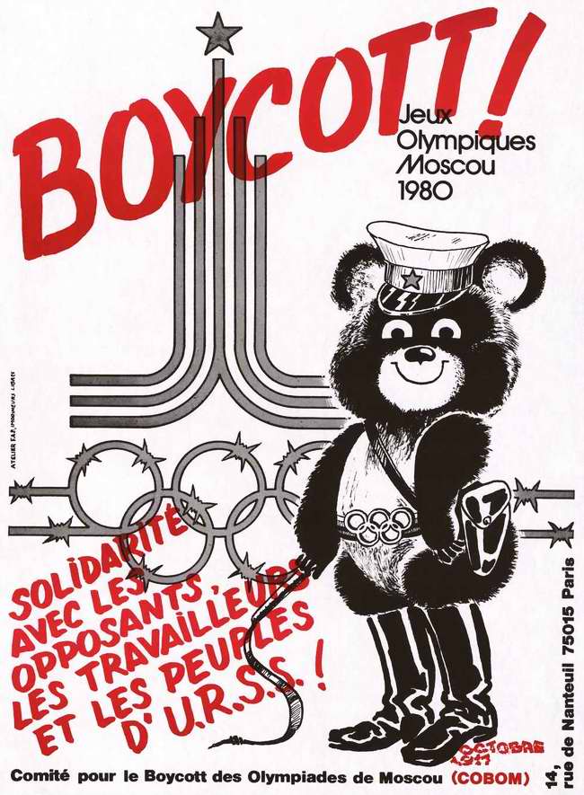 Бойкот Олимпийских Игр в Москве 1980 года. Солидарность с оппозицией и рабочим классом СССР (Комитет по бойкоту Московской Олимпиады - Париж)