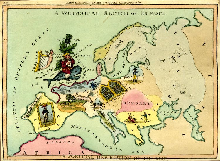 Английская карта до 1806 г.