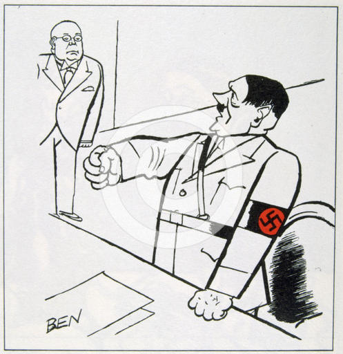 Французская карикатура 1936 г