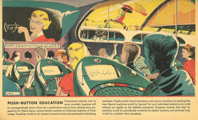 Как в 1958 году представляли технический прогресс в начале XXI века