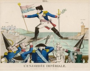 100dnei5 Карикатура на побег Наполеона с острова Эльба.jpg
